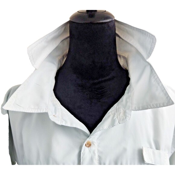 Hook & Tackle Outfitters Short Sleeve Button Technical Fishing Gear White XL - Picture 5 of 15